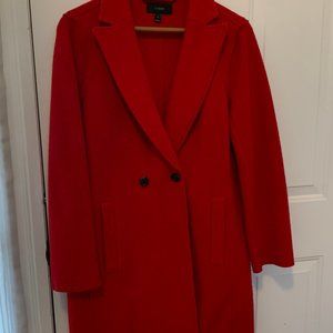 J.Crew Daphne Red Coat